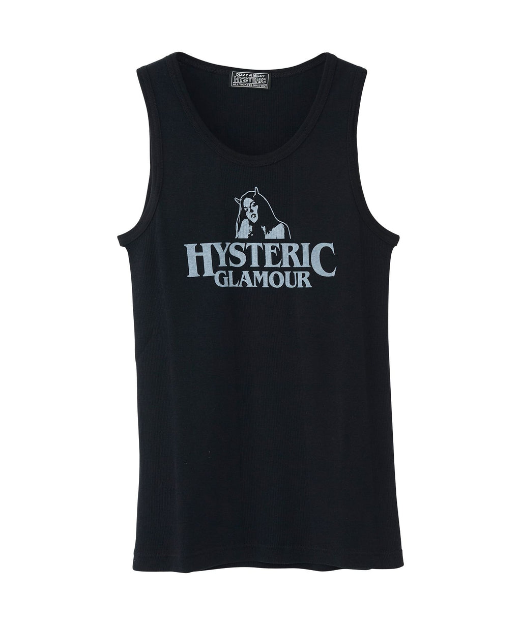 Satanic Woman Tank Top - Black