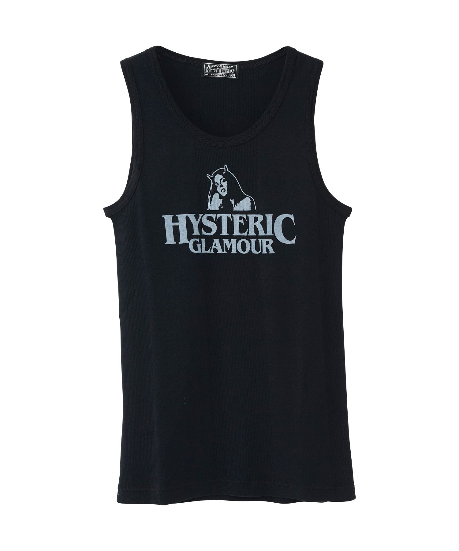 Satanic Woman Tank Top - Black