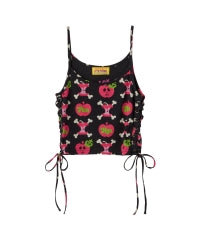 PCA/HYSTERIC × PCA MONO GRAMS Knitted Short Camisole