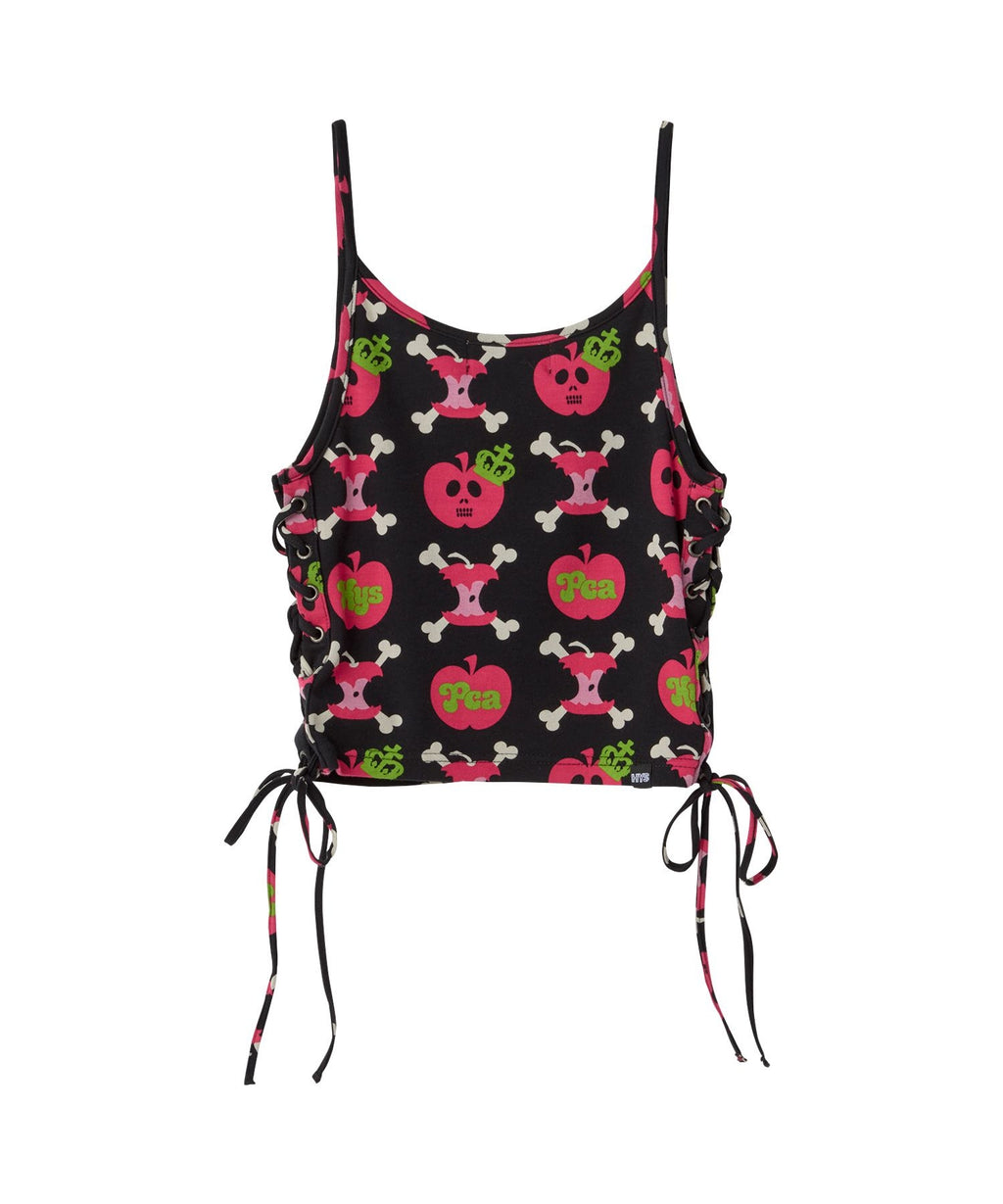 PCA/HYSTERIC × PCA MONO GRAMS Knitted Short Camisole