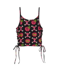 PCA/HYSTERIC × PCA MONO GRAMS Knitted Short Camisole