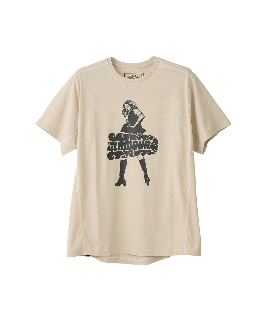 Vixen Girl Functional T-Shirt - Beige
