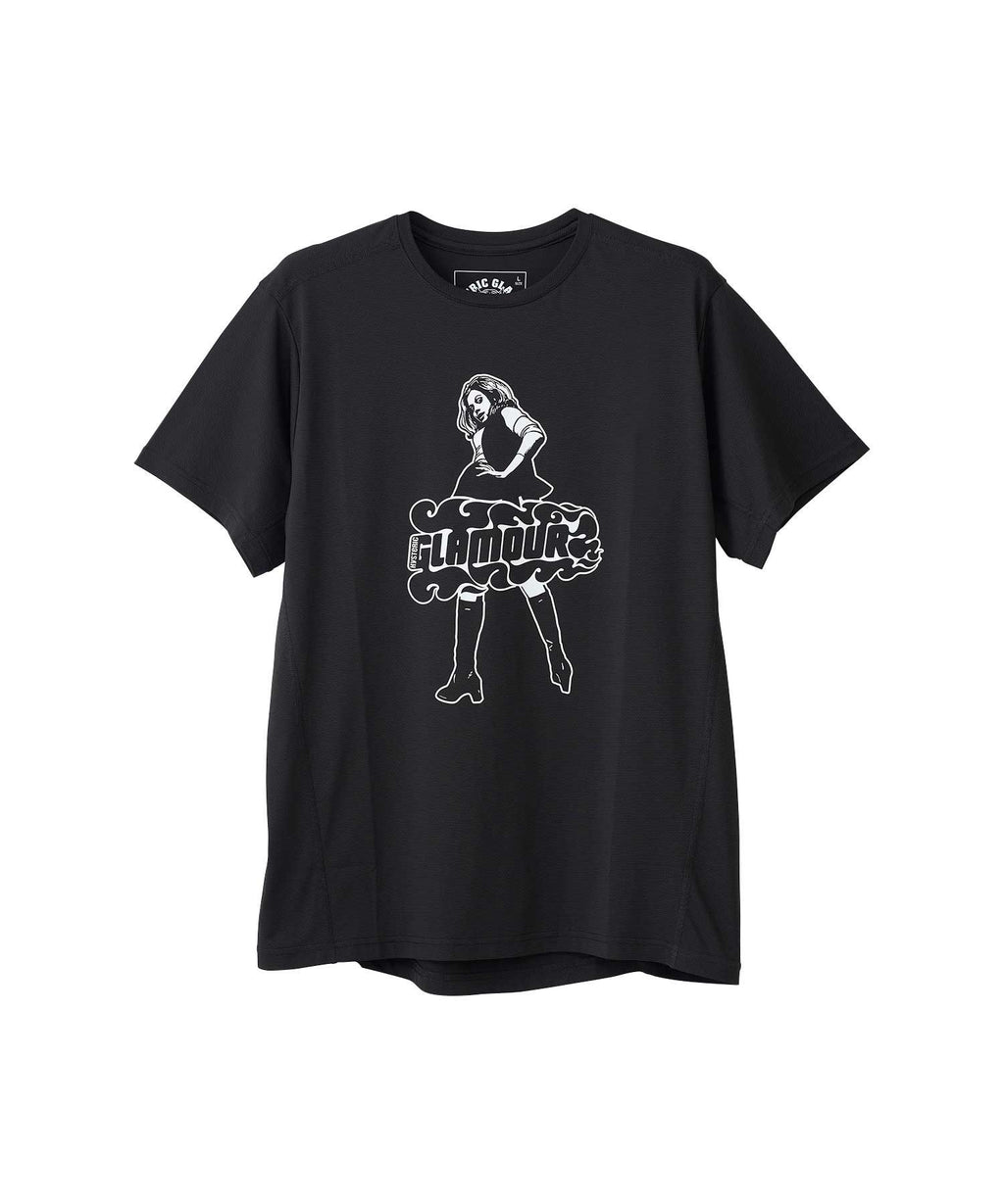 Vixen Girl Functional T-Shirt - Black