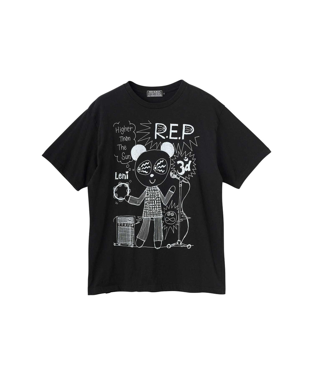 R.E.P. HIGHER THAN THE SUN T-Shirt - Black