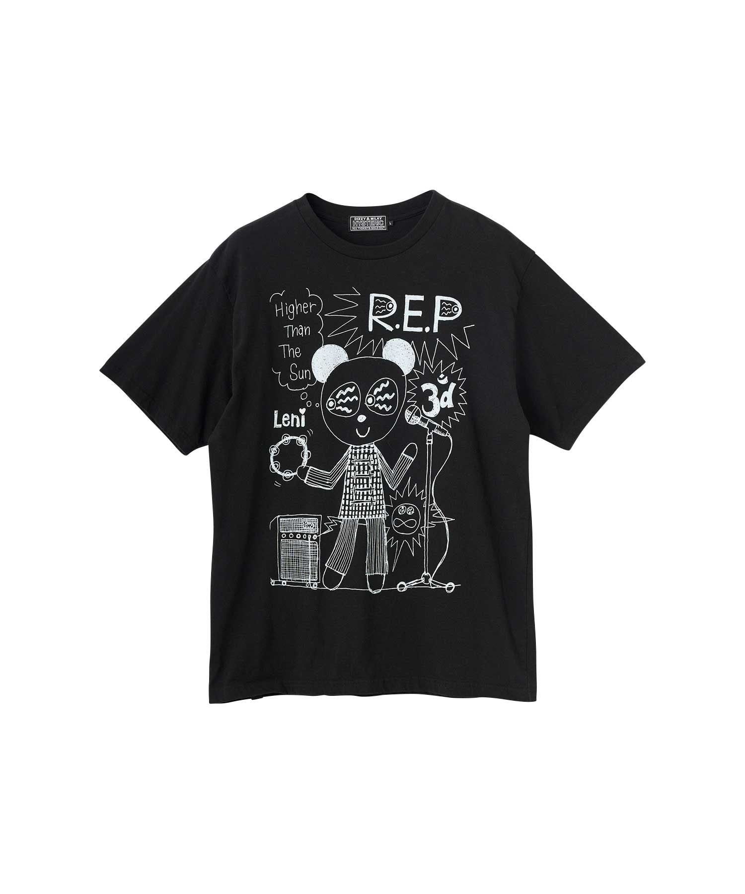 R.E.P. HIGHER THAN THE SUN T-Shirt - Black
