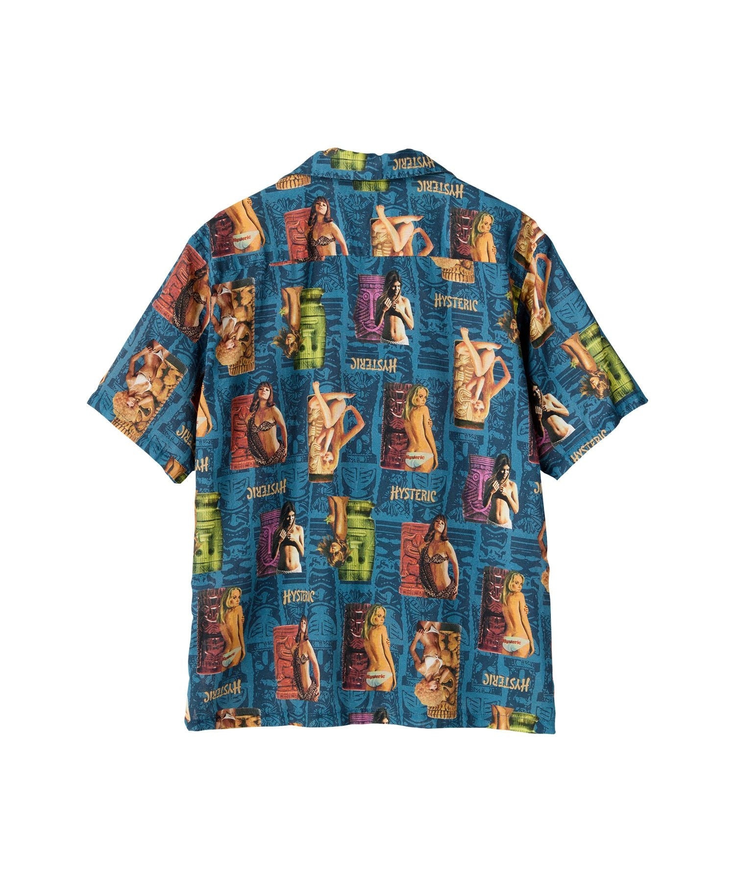 TIKI BOP Open Collar Shirt
