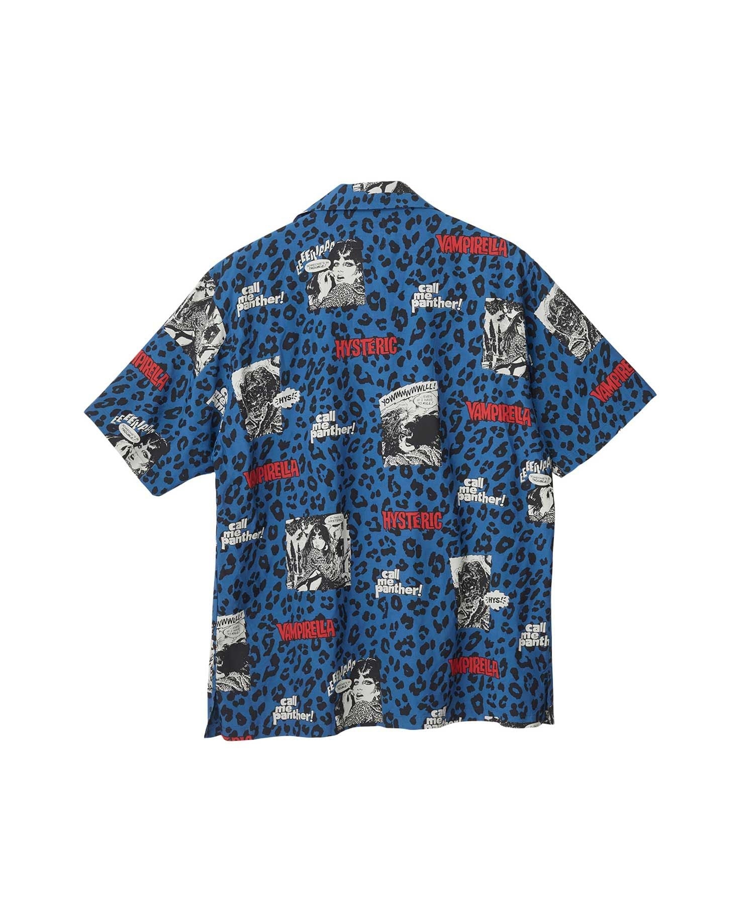 Vampirella/Call Me Panther Open Collar Shirt