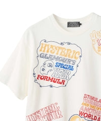 HYSTERIC SCRATCH Embroidery T-Shirt