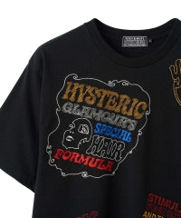 HYSTERIC SCRATCH Embroidery T-Shirt