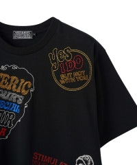 HYSTERIC SCRATCH Embroidery T-Shirt