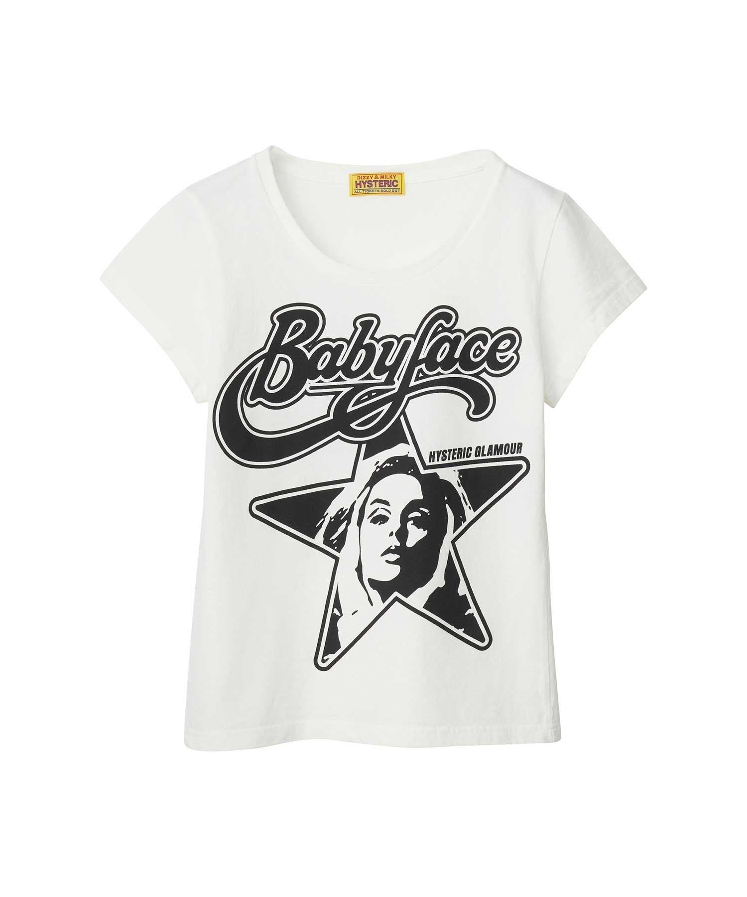 HYSTERIC BABYFACE STAR T-Shirt - White