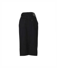 Double Knee Denim Skirt