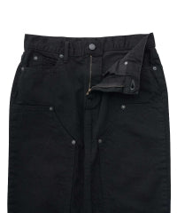 Double Knee Denim Skirt