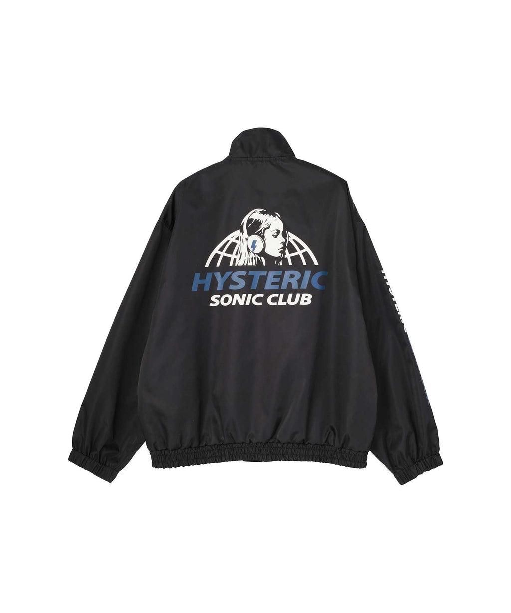 Hysteric Sonic Club Stand Collar Blouson - Black