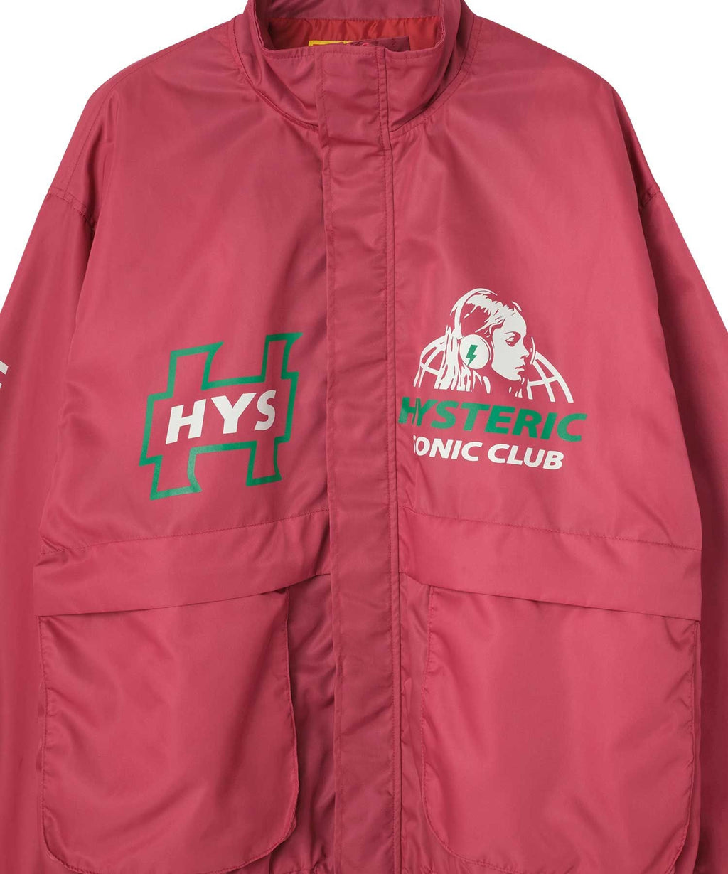 Hysteric Sonic Club Stand Collar Blouson
