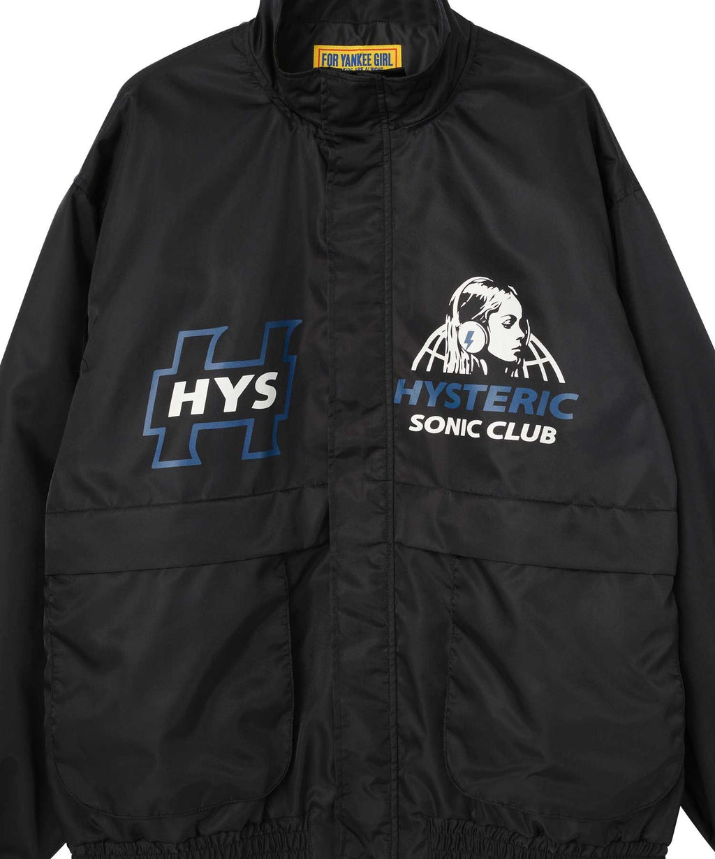 Hysteric Sonic Club Stand Collar Blouson