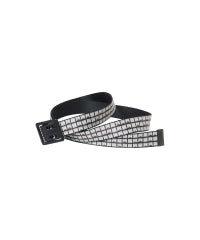 Studs Print Tape Belt