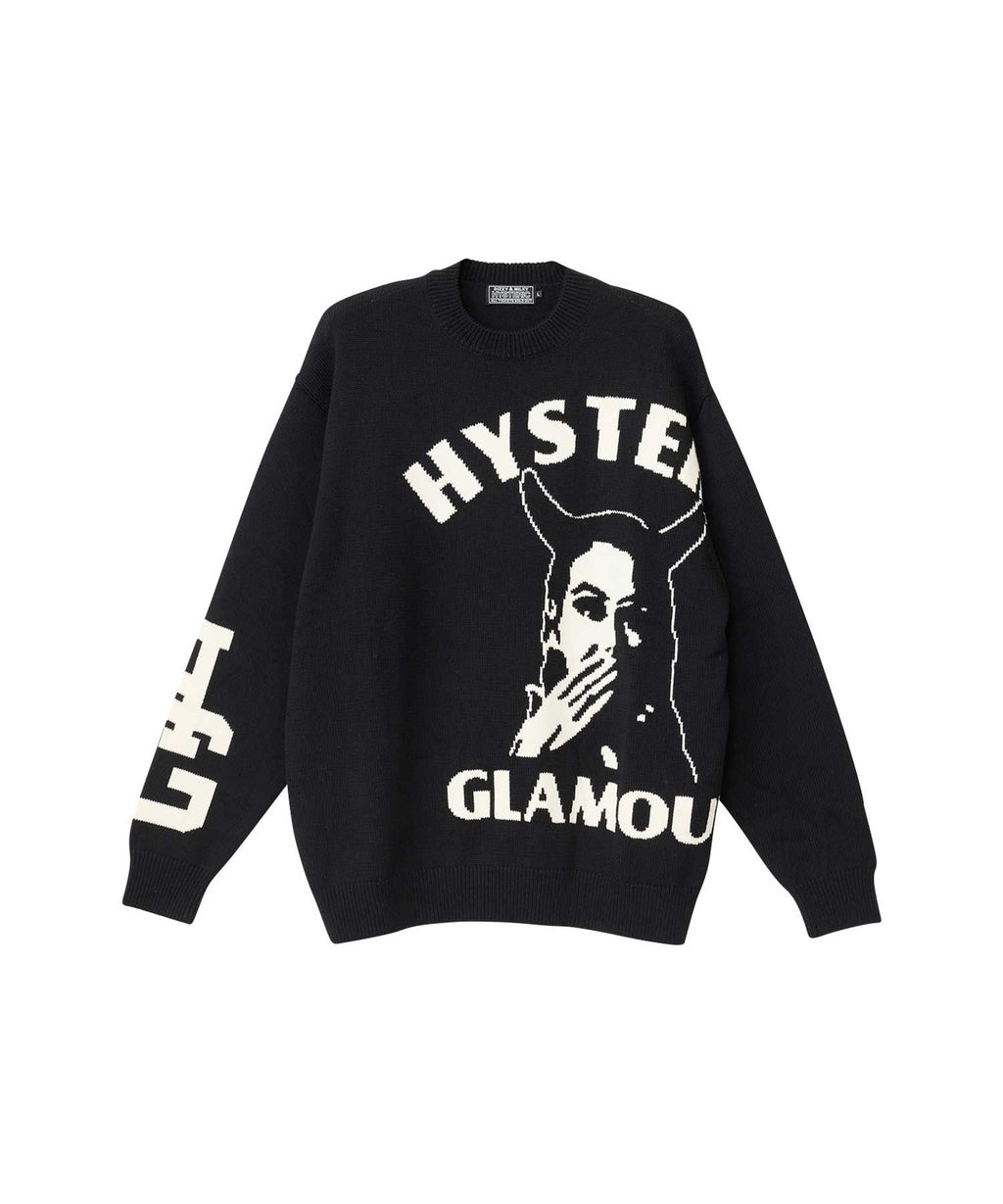 SPEAK NO EVIL Sweater - Black