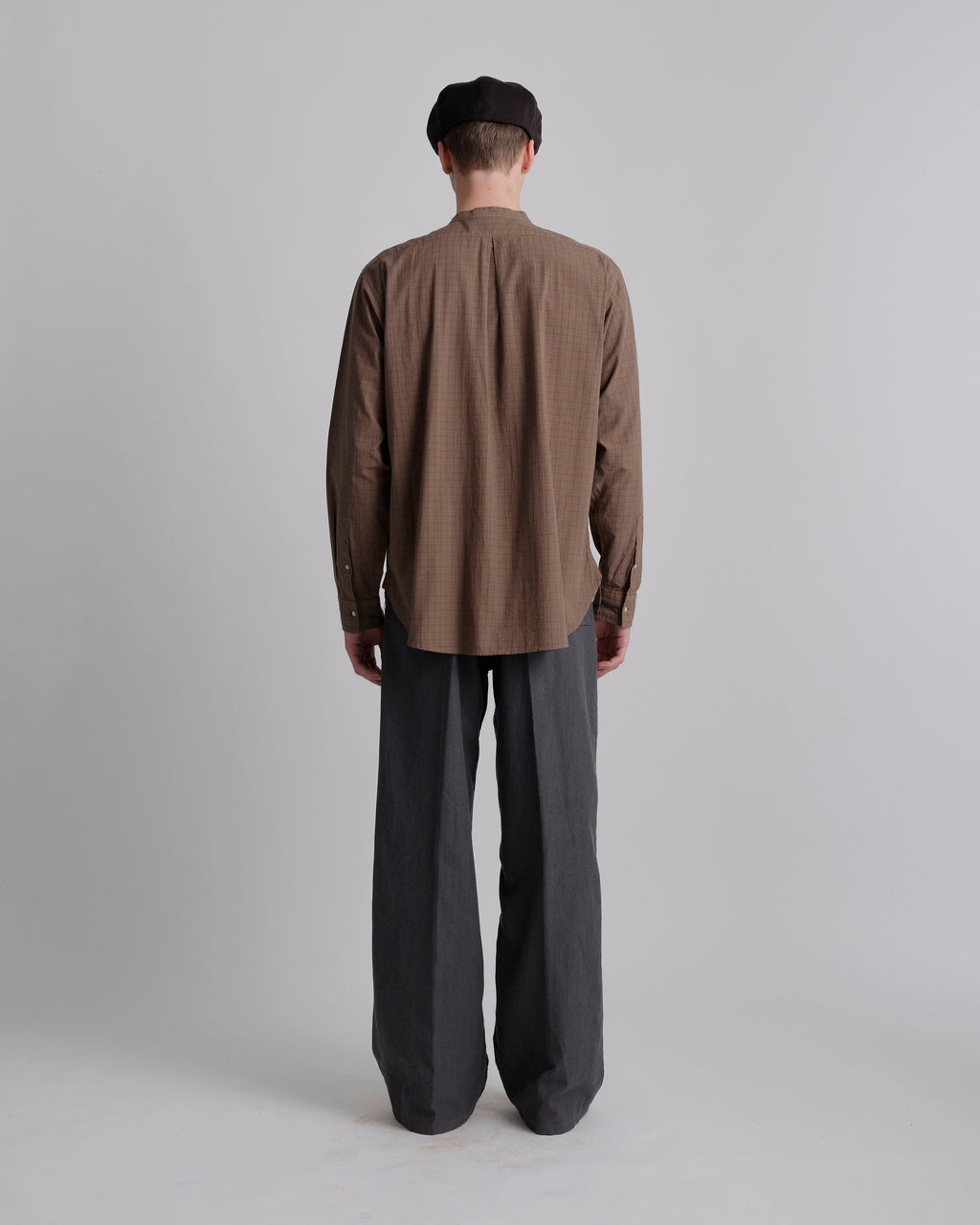 LOT.104 BAND COLLAR SHIRT