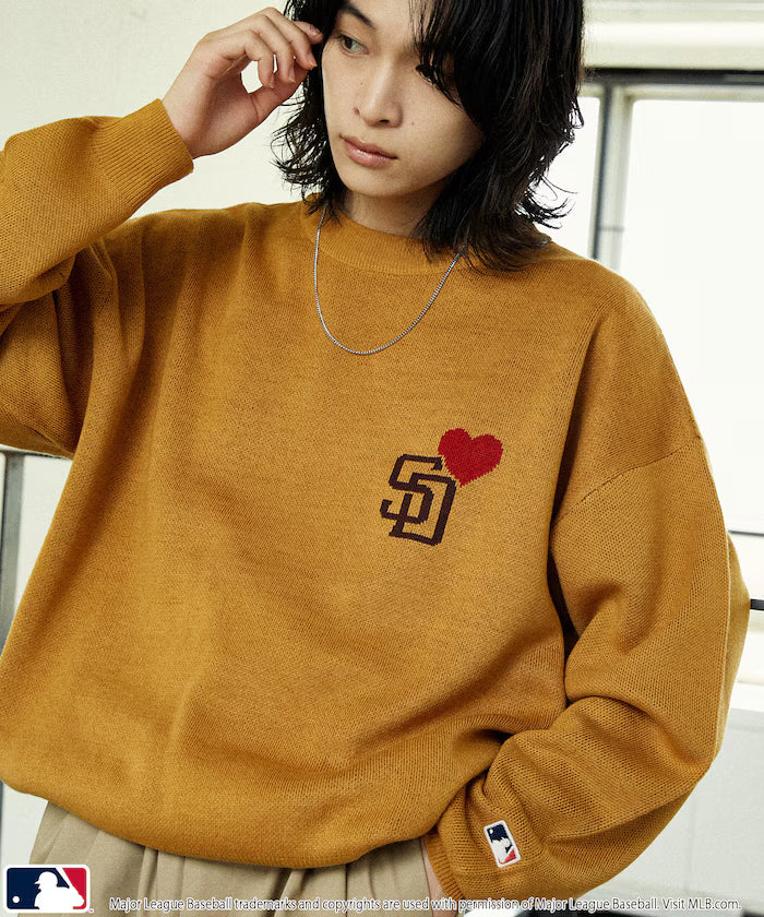 Custom HEART LOGO KNIT