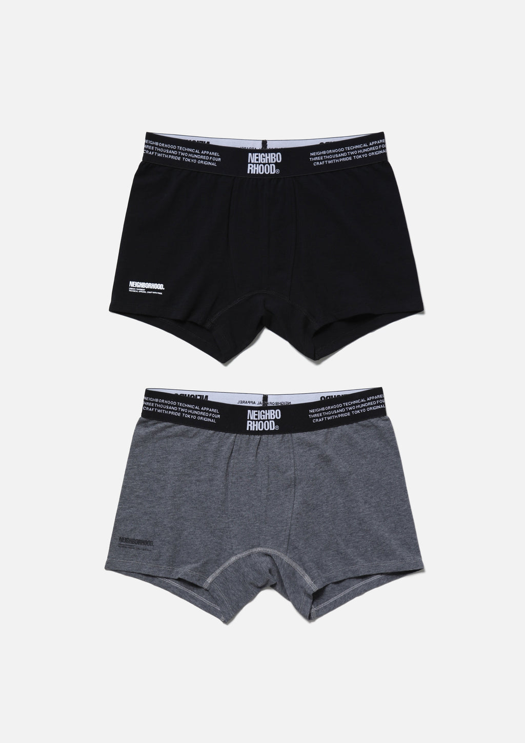 Classic 2 Pack Underpants - BLACK×GRAY