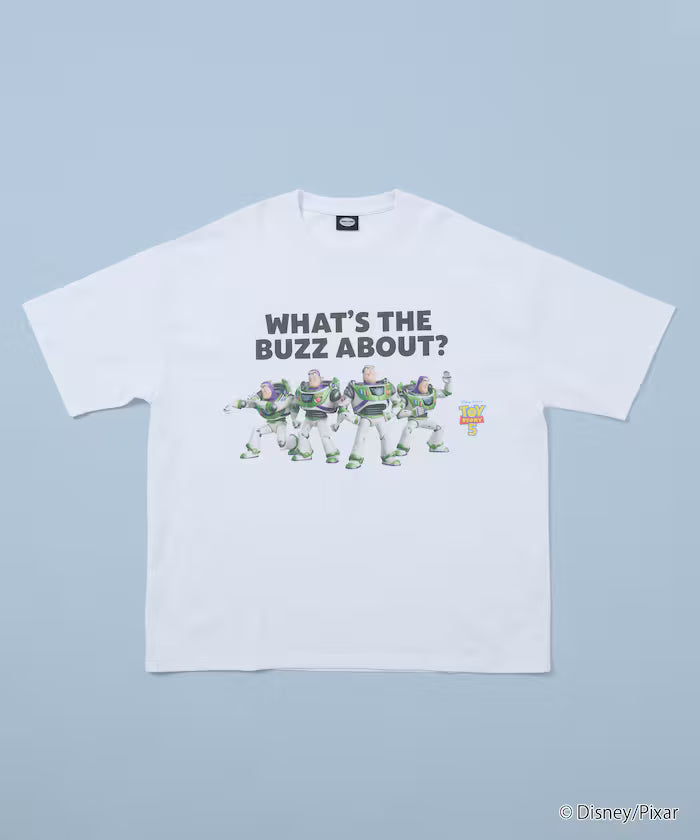 [Sales start on May 22 at 12:00] 'Toy Story 5' Design Exclusive Character Crew Neck Printed T-Shirt [Limited Edition]