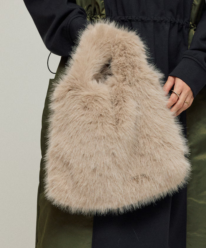 Multiway Fake Fur Tote