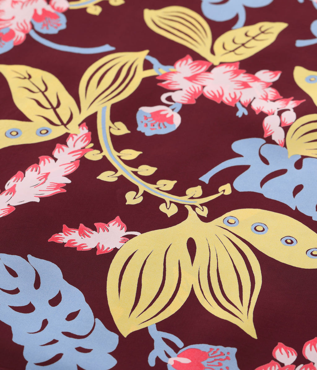 RAYON HAWAIIAN SHIRT “SHELL GINGER”