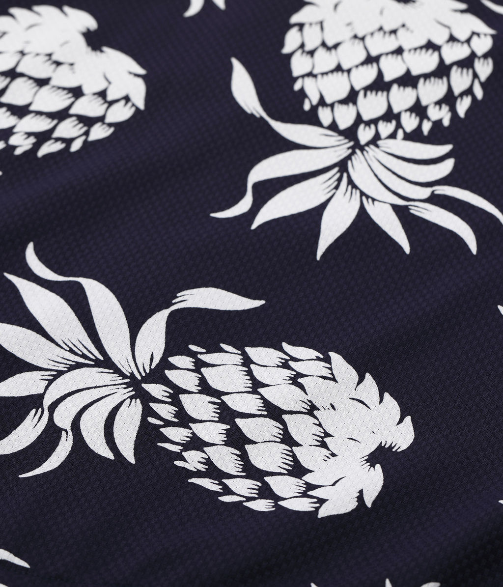 DUKE KAHANAMOKU COOLMAX® HAWAIIAN SHIRT “DUKE'S PINEAPPLE”