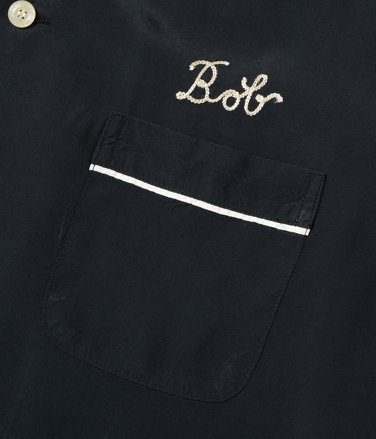 RAYON BOWLING SHIRT “PIPING”