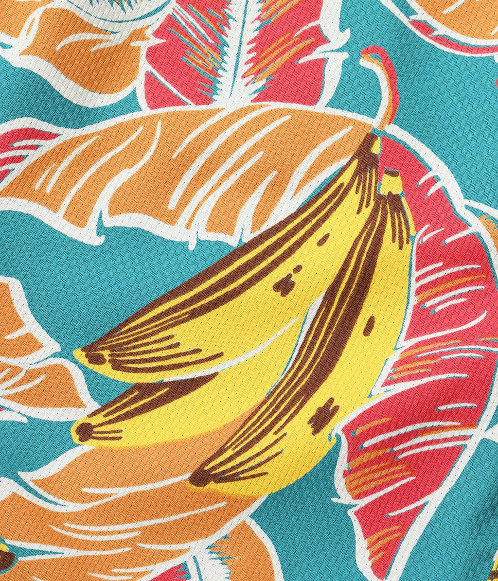 DUKE KAHANAMOKU COOLMAX® HAWAIIAN SHORTS “DUKE’S BANANA LEAF”