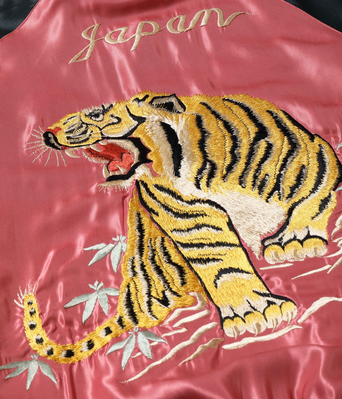 Mid 1950s Style Acetate Souvenir Jacket “EAGLE & TIGER” × “ROARING TIGER”