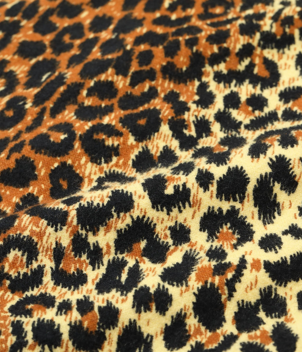 Mid 1950s Style Flannel Sports Shirt “LEOPARD”