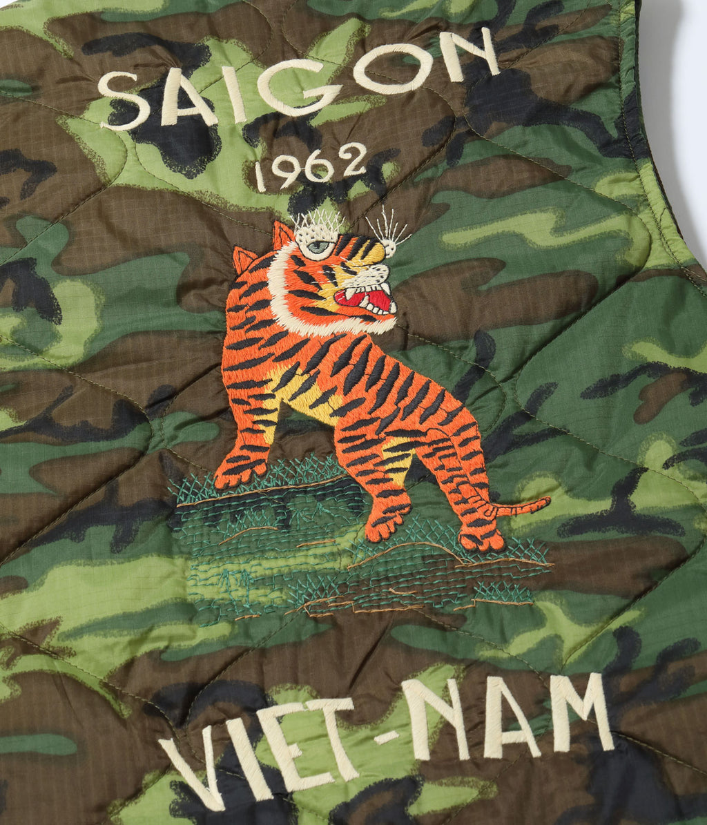 Early 1960s Style Vietnam Liner Vest “VIET-NAM TIGER”