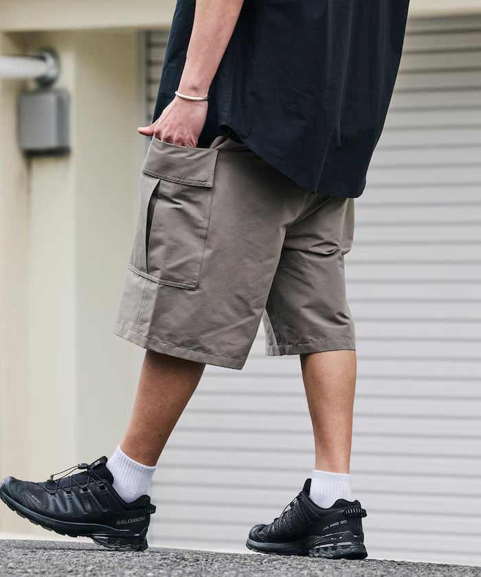 Limited Edition Drymix(R) Dry Mix Wide Silhouette Utility Short Cargo Pants Quick Dry UV Cut