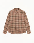 MATTHEW PLAID SHIRT - Brick