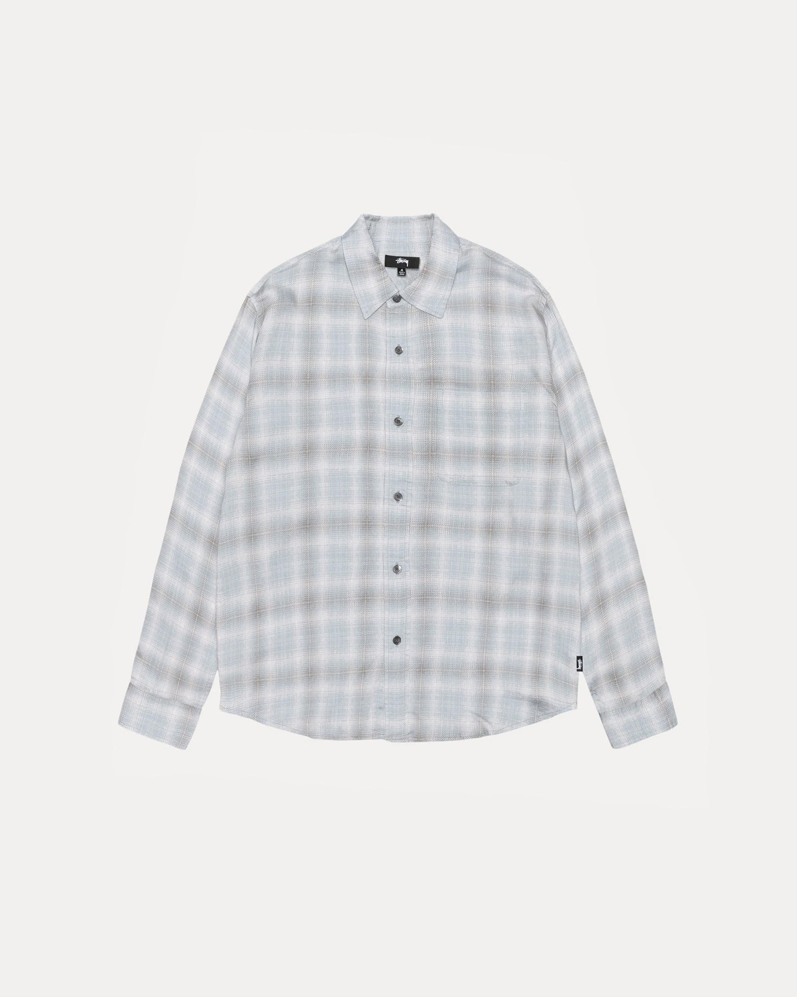 MATTHEW PLAID SHIRT - Lt. Blue