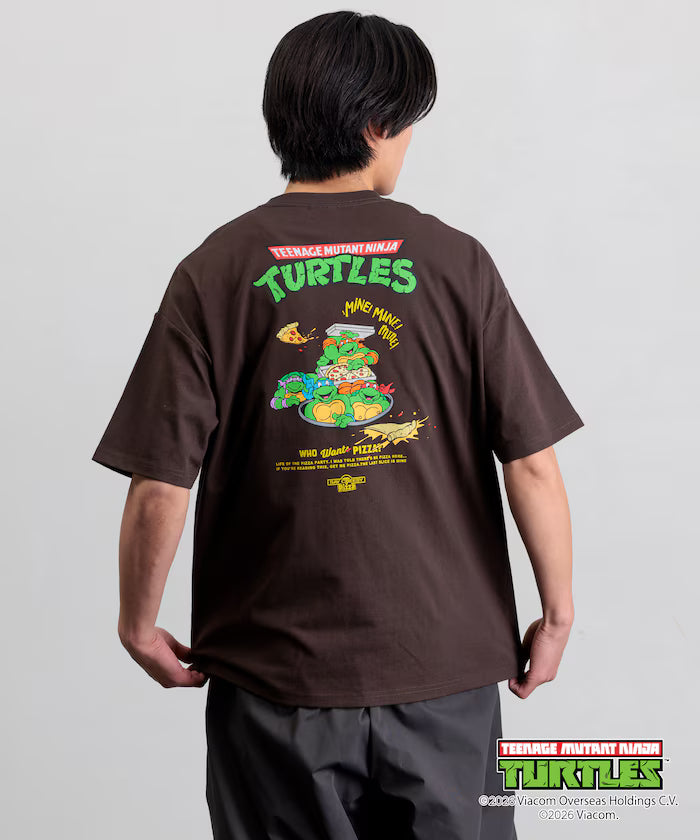 Teenage Mutant Ninja Turtles/Mutant Turtles Special Big Silhouette Back Print T-Shirt 【Limited Edition】