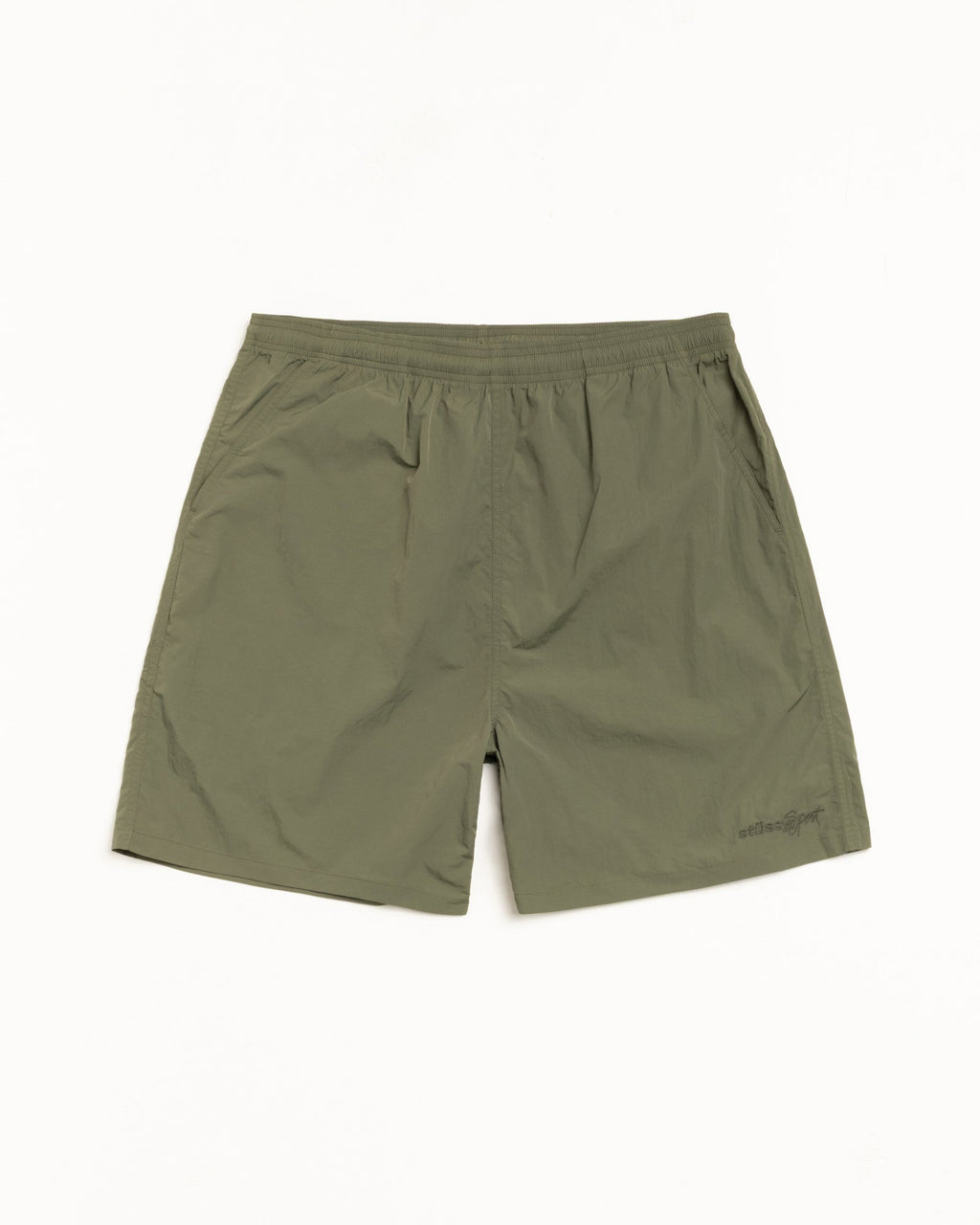 NYLON COURT SHORT - Olive