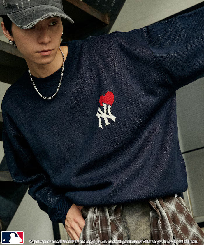 Custom HEART LOGO KNIT
