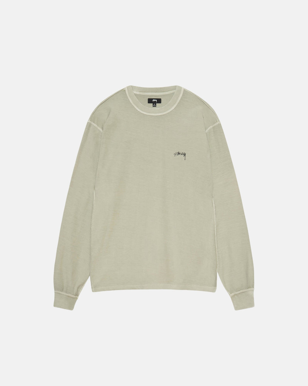 LAZY LS TEE - Sage