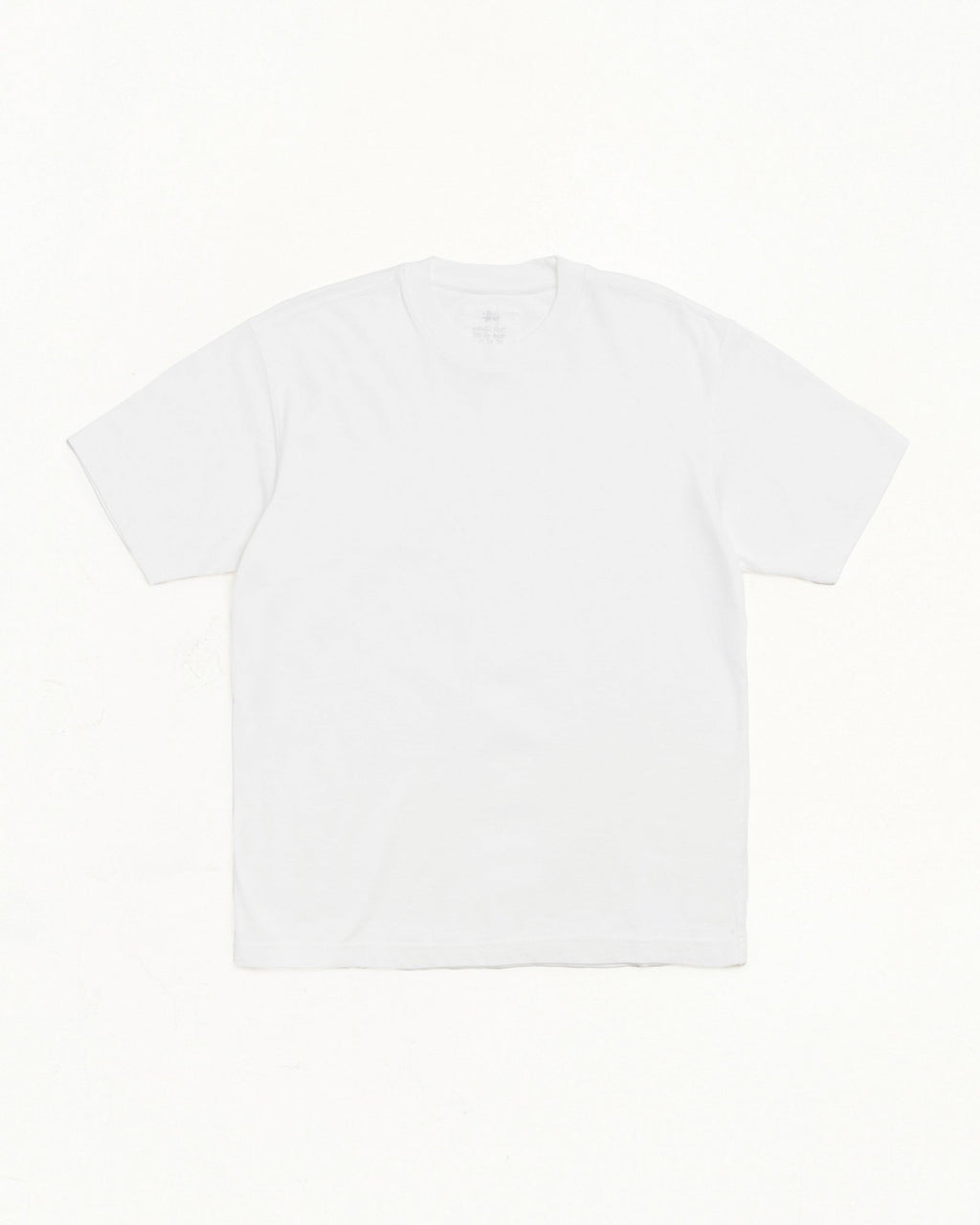 GARMENT DYED SS TEE - White