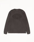 MANTRA RAGLAN THERMAL - Washed Black