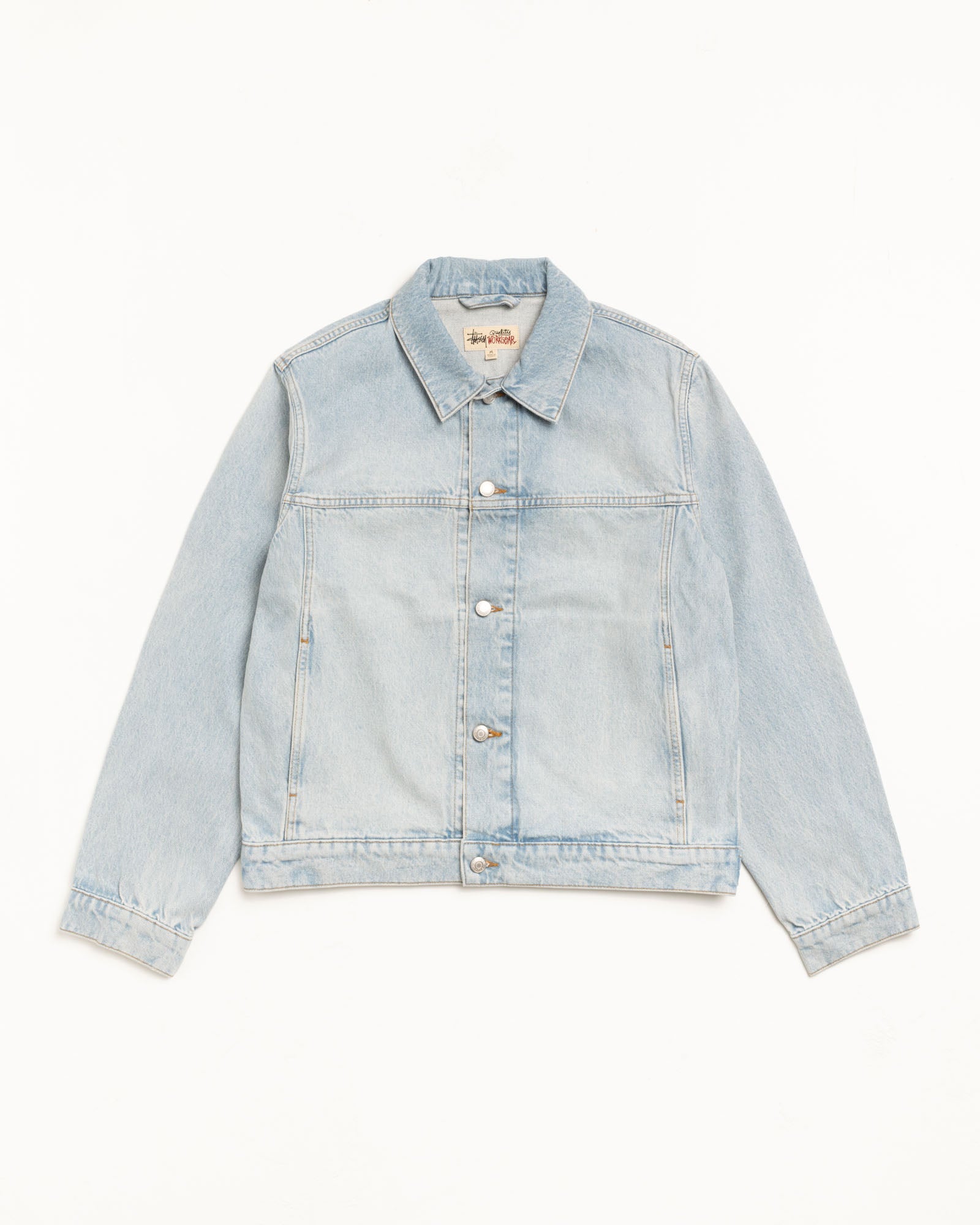 DENIM TRUCKER JACKET - Light Wash