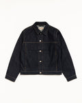 DENIM TRUCKER JACKET - Rinsed Indigo