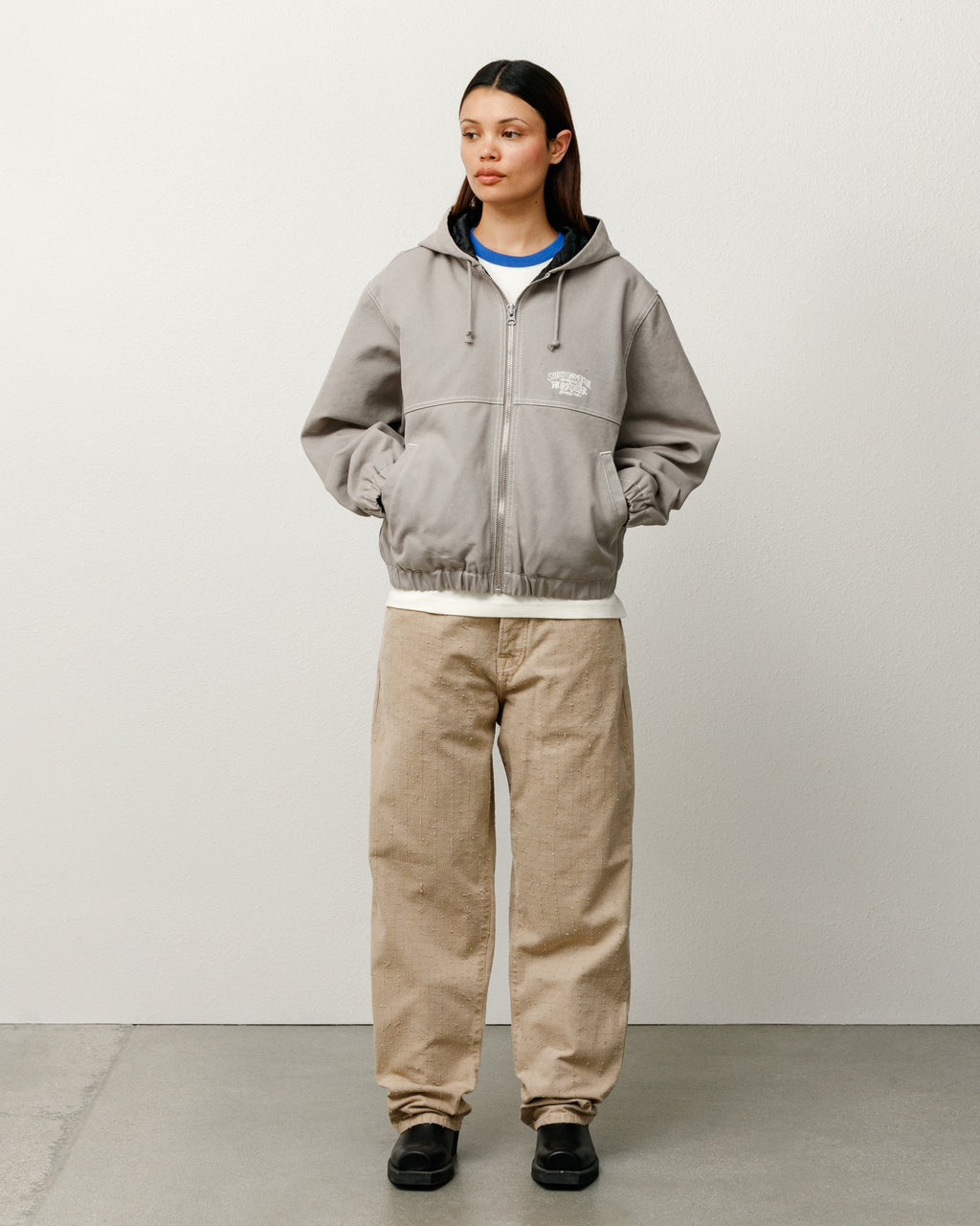 WORK JACKET CONTRAST STITCH