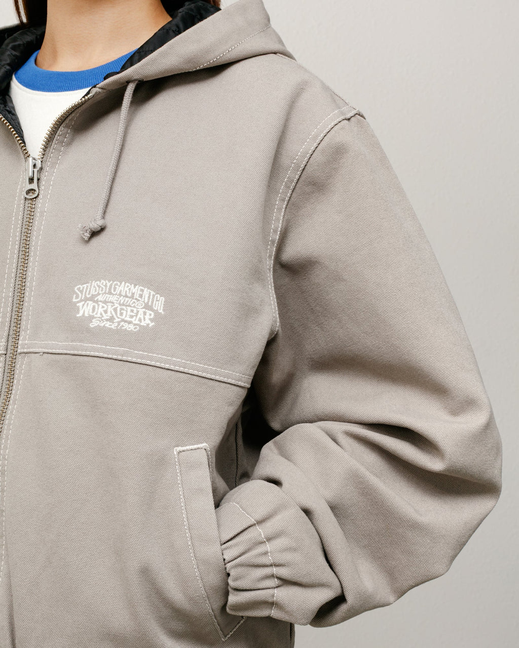 WORK JACKET CONTRAST STITCH