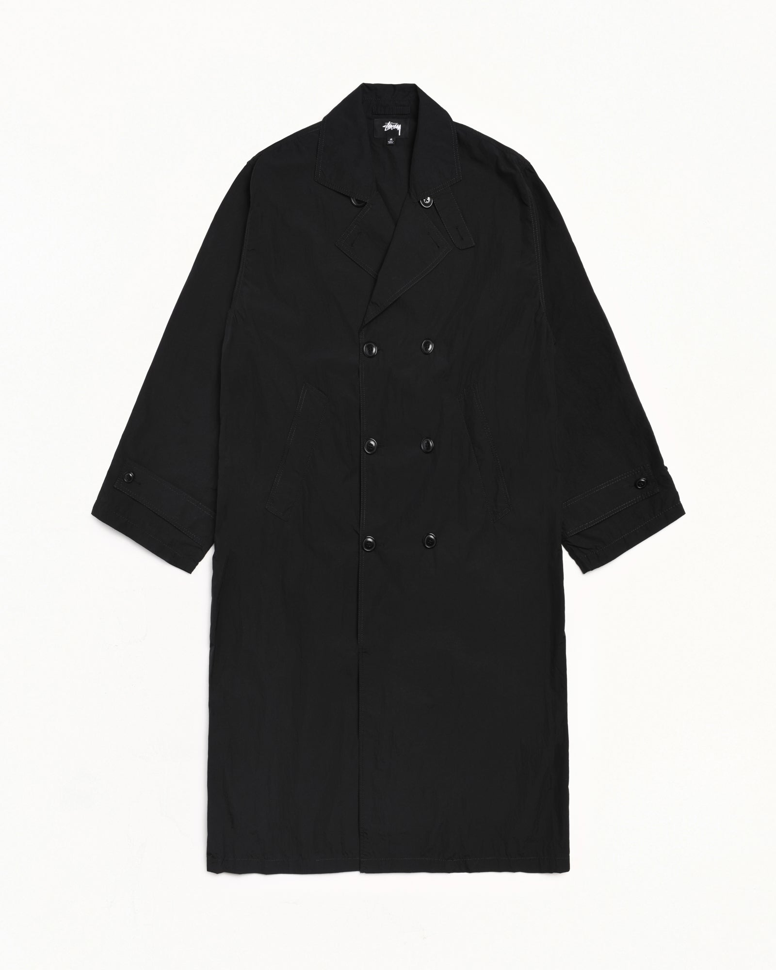 LIGHTWEIGHT SURFMAN TRENCH - Black