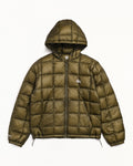 MIDWEIGHT HOODED PUFFER - Olive