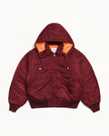 FLIGHT BOMBER - Burgundy